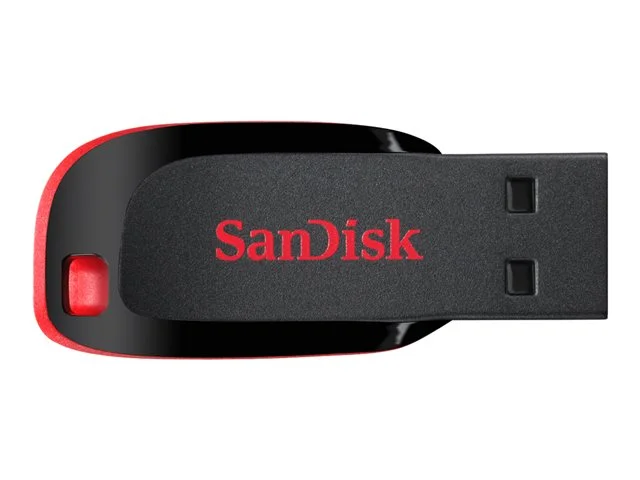 USB памет SANDISK – Cruzer Blade, 128GB, USB 2.0