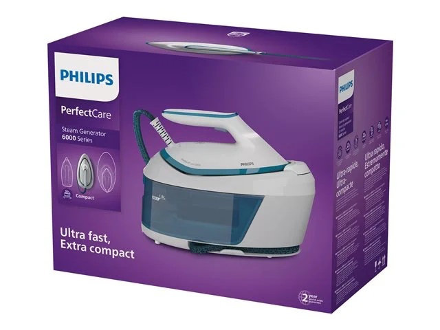 Парогенератор PHILIPS – PerfectCare 6000 Series PSG6022/20, 6.5 bar, 130 g/min, 1.8 l воден резервоар