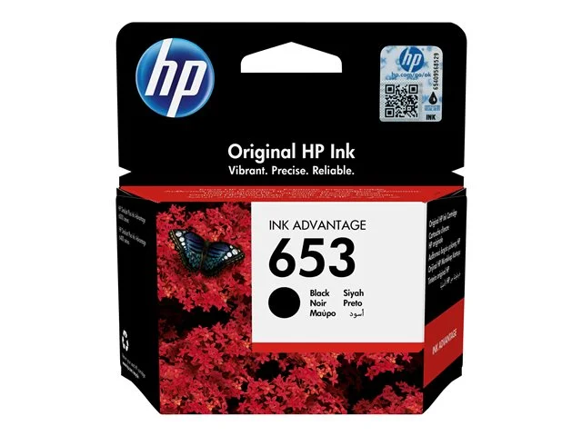 Мастило HP – 653, черен, Ink Advantage