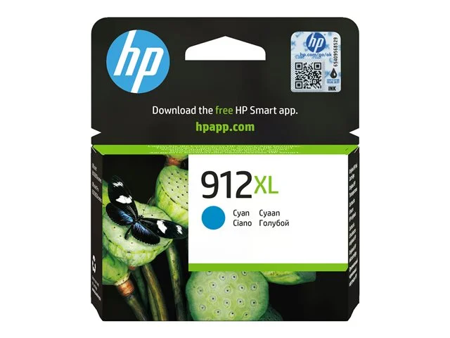 HP 912XL High Yield Cyan Original Ink