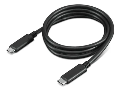 USB-C кабел Lenovo 4X90U90619 1m, черен