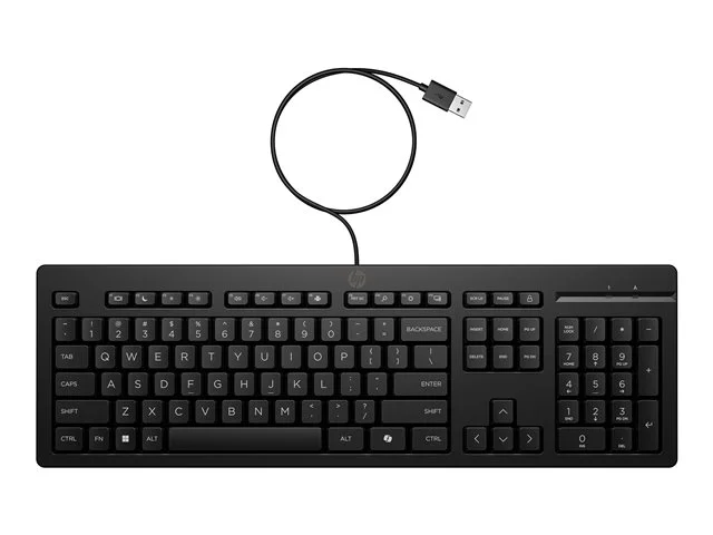 HP 125 G2 USB Wired Keyboard (EU)