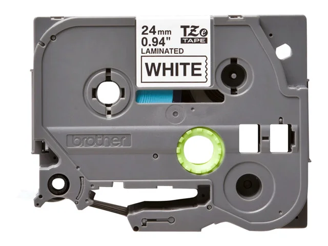 Brother TZe-251 Tape Black on White, Laminated, 24mm - Eco