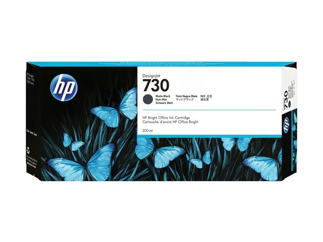 HP 730 300 ml Matte Black Ink Crtg