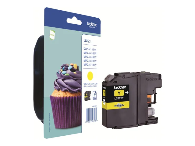 BROTHER LC123Y Ink yellow