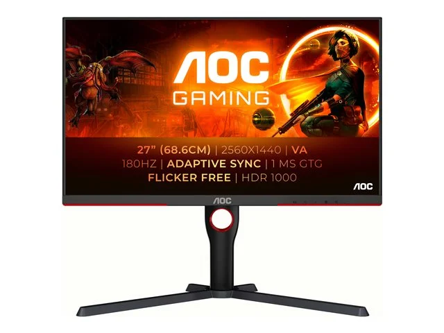 Монитор AOC Q27G3XMN/BK 27" VA MiniLED 2560x1440 180Hz