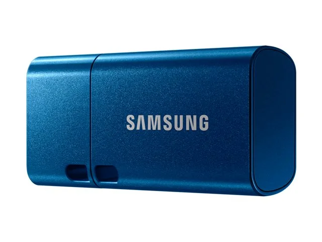 USB памет Samsung – 128GB, USB Type-C, до 400MB/s, синя