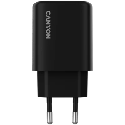CANYON charger OnCharge 250 25W 1xPD 1xQC EU Black