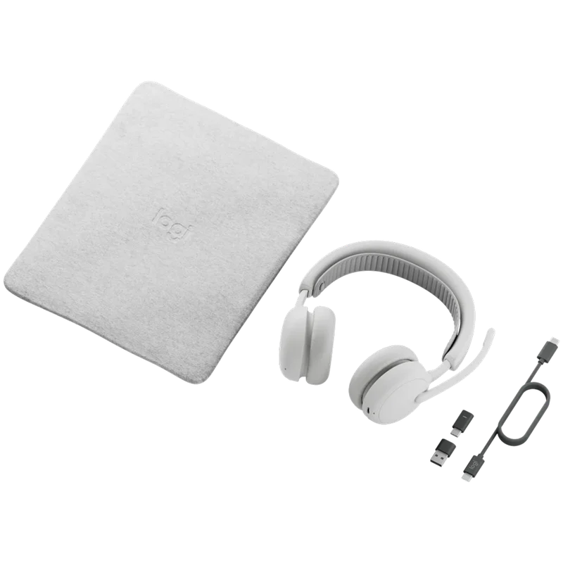 LOGITECH HEADSET - Zone Wireless 2 ES - OFF-WHITE - BT/CORDED - EMEA28i-935