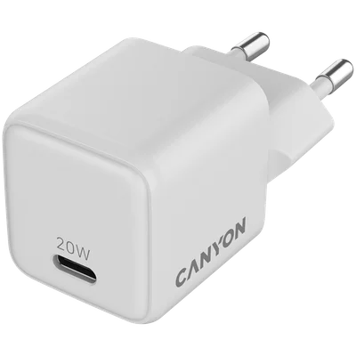 CANYON charger CU20C GaN 20W 1xPD EU White