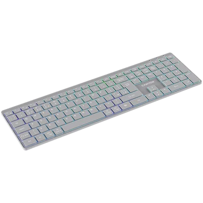 CANYON keyboard HKB-W11 UK/US RGB Dual Mode Wireless Grey