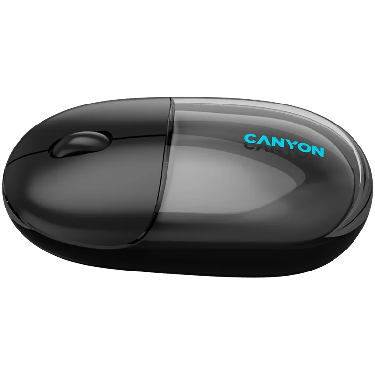 CANYON mouse OnClick 24 BT/ Wireless Transparent/Black