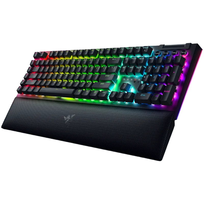 Гейминг клавиатура RAZER BlackWidow V4 RZ03-04691800-R3M1 Yellow Switch US Layout черен
