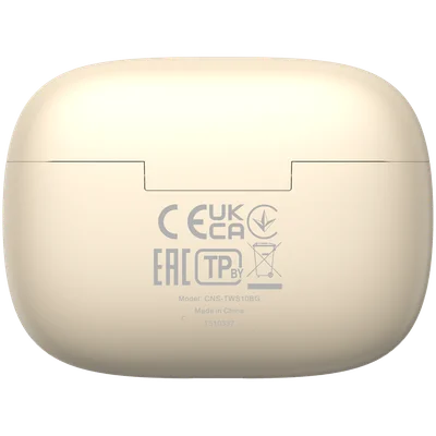 True Wireless слушалки CANYON OnGo TWS-10 ANC+ENC Бежов