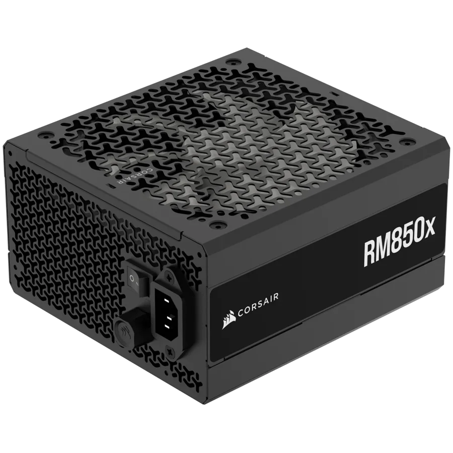 CORSAIR RM850x, 850 Watt, ATX 3.1, Cybenetics Gold Certified, Fully Modular