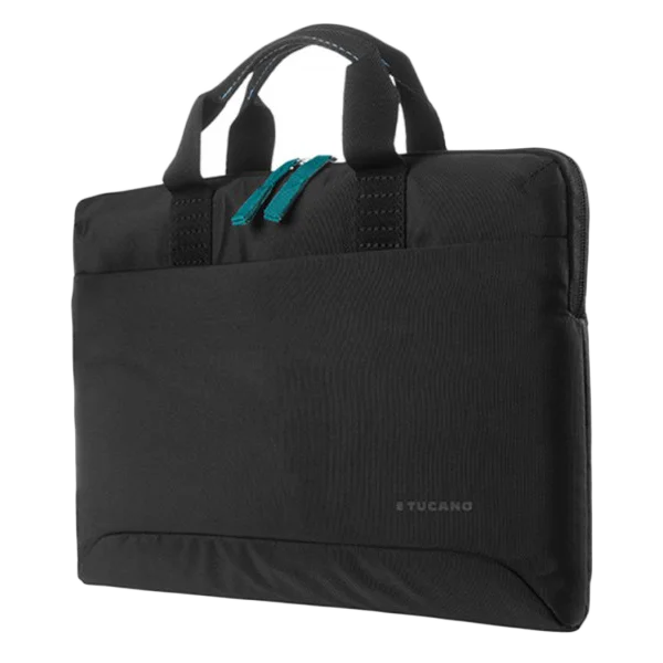 TUCANO SMILZA Bag for MacBook Air 13 (before 2018) / MacBook Pro 13 (2016-2020) / MacBook Air 13 (2018-2020) / MacBook Air 15 (2023) / Laptop 14, Black