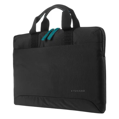 TUCANO SMILZA Bag for MacBook Air 13 (before 2018) / MacBook Pro 13 (2016-2020) / MacBook Air 13 (2018-2020) / MacBook Air 15 (2023) / Laptop 14, Black