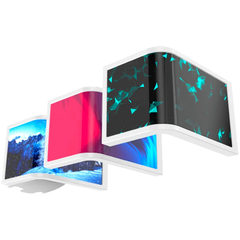 Охладител XIGMATEK Connect Ultra 360 Arctic EN48388, течно охлаждане, бял, Curved OLED помпа, ARGB PWM вентилатори