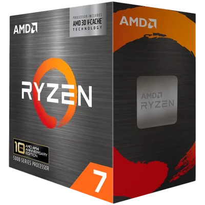 Процесор AMD Ryzen 7 5800X3D 8-ядрен 4.5GHz 100MB AM4