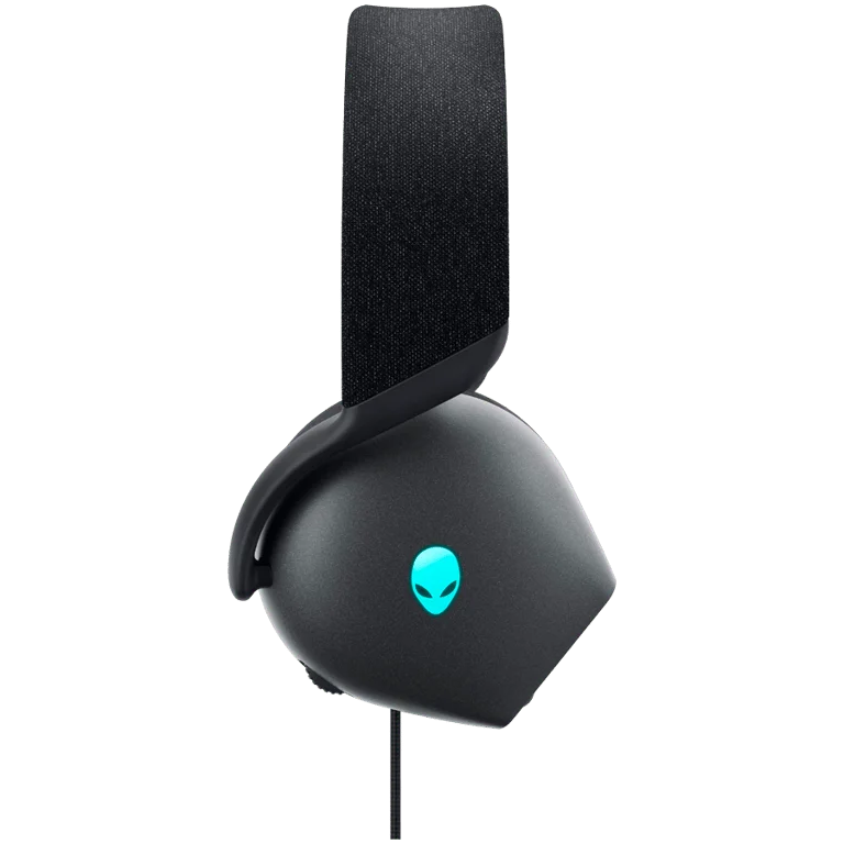Гейминг слушалки Alienware AW520H Dark Side of the Moon с кабел
