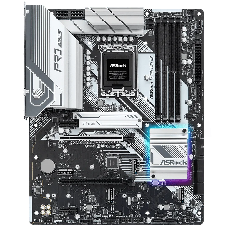 Дънна платка ASROCK Z790 Pro RS ATX LGA1700 DDR5