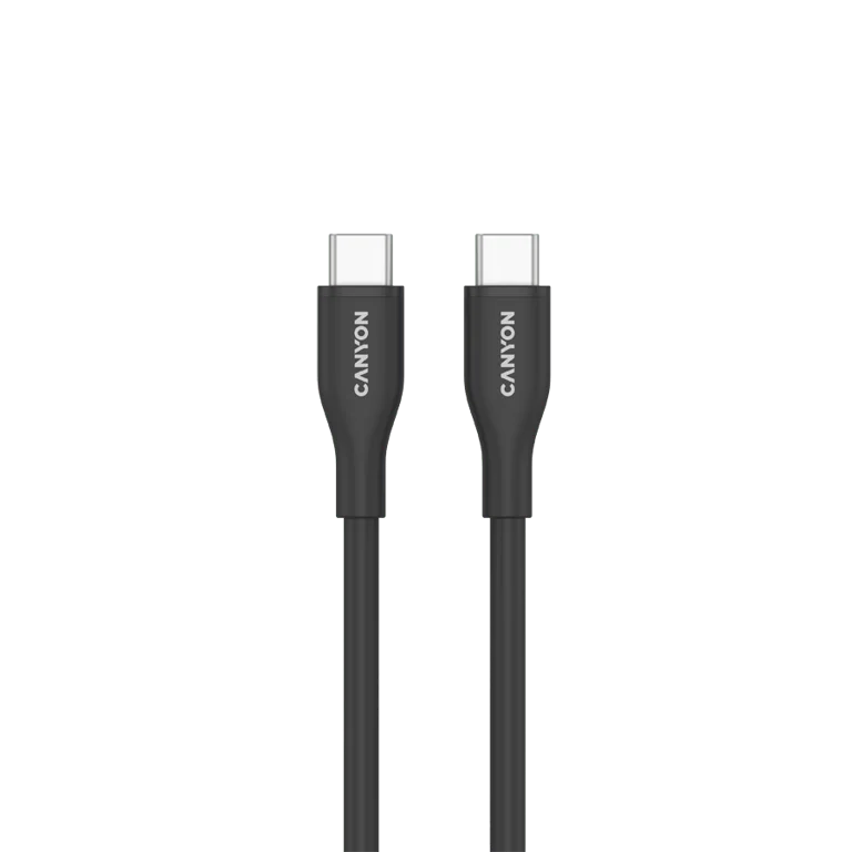 CANYON cable CC60SC10 C-C 60W 1m Silicon Black