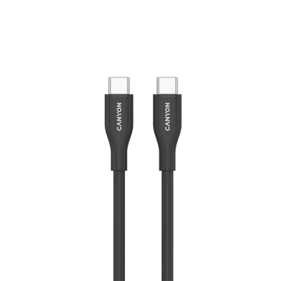 CANYON cable CC60SC10 C-C 60W 1m Silicon Black
