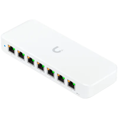 Мрежов суич UBIQUITI UniFi Ultra 60W USW-Ultra-60W-EU 8 порта 1GbE PoE+