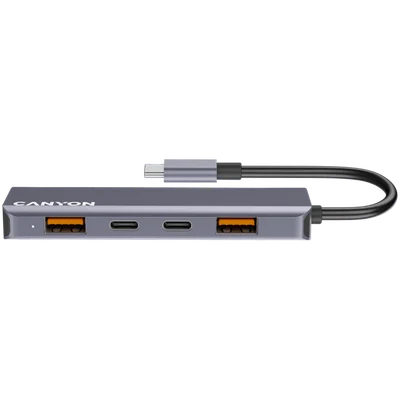CANYON hub DS-18 5in1 USB-C Grey