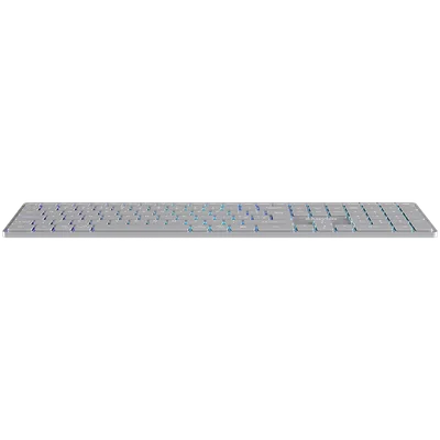 CANYON keyboard HKB-W11 UK/US RGB Dual Mode Wireless Grey