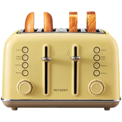 Тостер BUYDEEM DT640E 4 филии Mellow Yellow