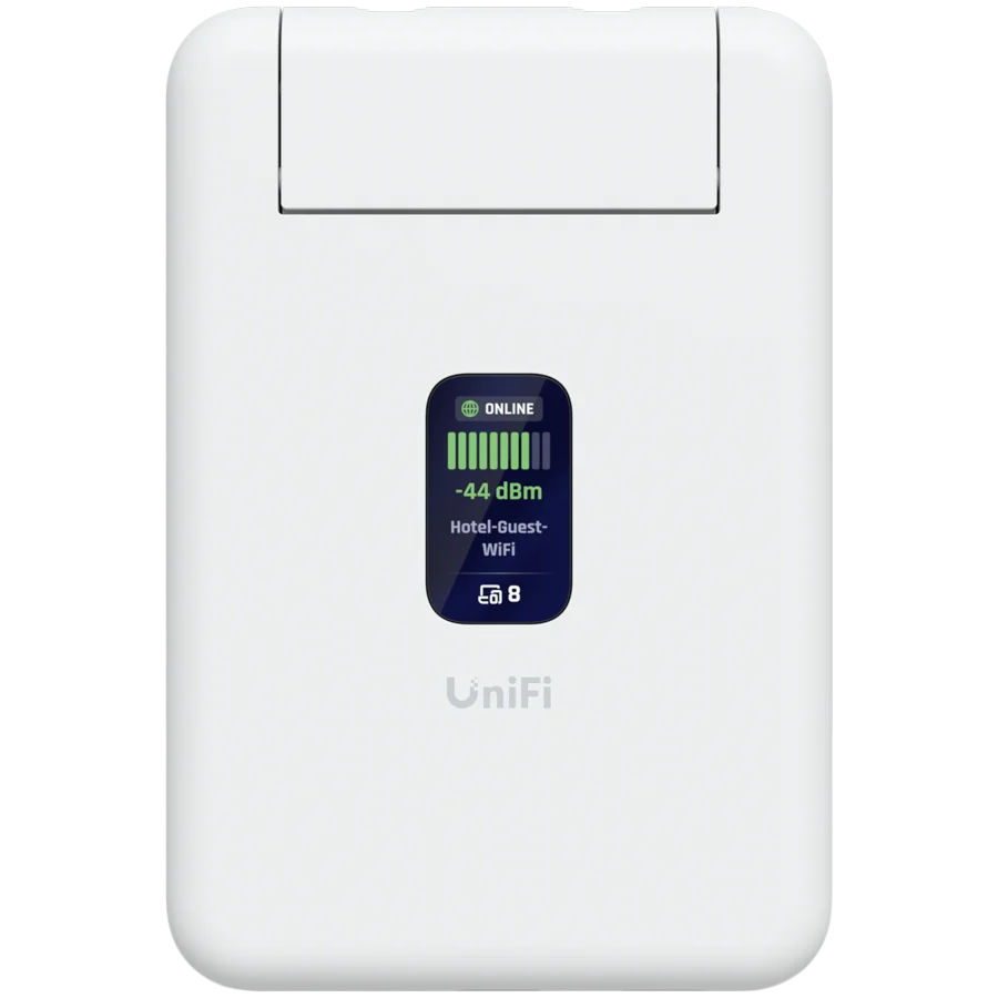 Маршрутизатор UBIQUITI – UTR UniFi Travel Router, Wi-Fi ac, 2x2 MU-MIMO, бял