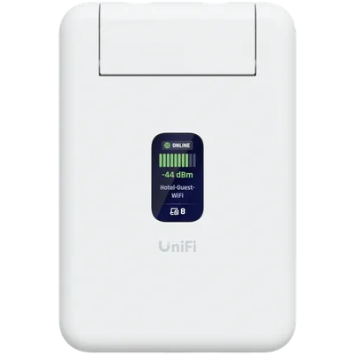 Маршрутизатор UBIQUITI – UTR UniFi Travel Router, Wi-Fi ac, 2x2 MU-MIMO, бял