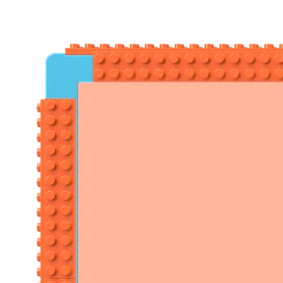 Комплект аксесоари KIVI Color Frames за KIVI KidsTV, мултицветен