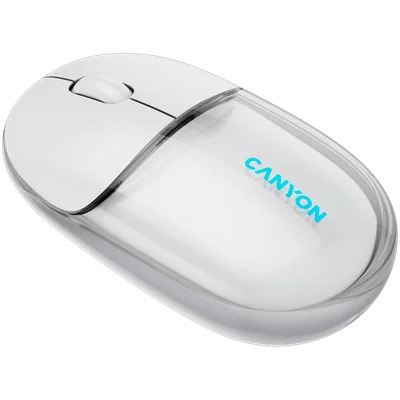 CANYON mouse OnClick 24 BT/ Wireless Transparent/White