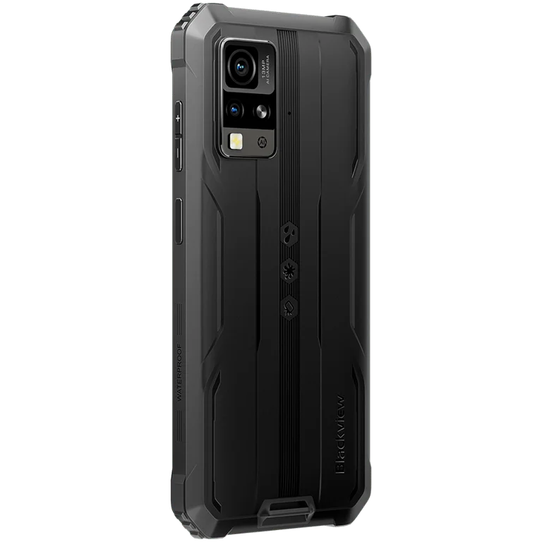 Смартфон Blackview BV4800 Pro 6.56" HD+ Unisoc T606 4GB RAM 128GB Android 15 16MP+8MP 5180mAh Черен
