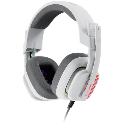 LOGITECH ASTRO A10 Wired Gaming Headsets - STAR KILLER BASE - WHITE - 3.5 MM