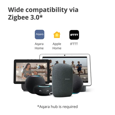 Сензор за вибрации Aqara DJT11LM Бял Zigbee