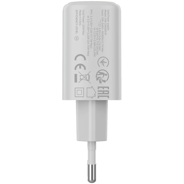CANYON charger OnCharge 250 25W 1xPD EU White