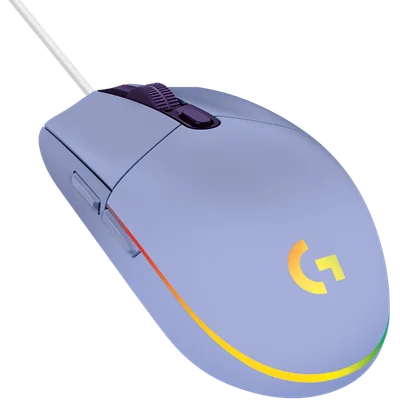 Гейминг мишка Logitech G102 LIGHTSYNC, кабел, USB, Lilac