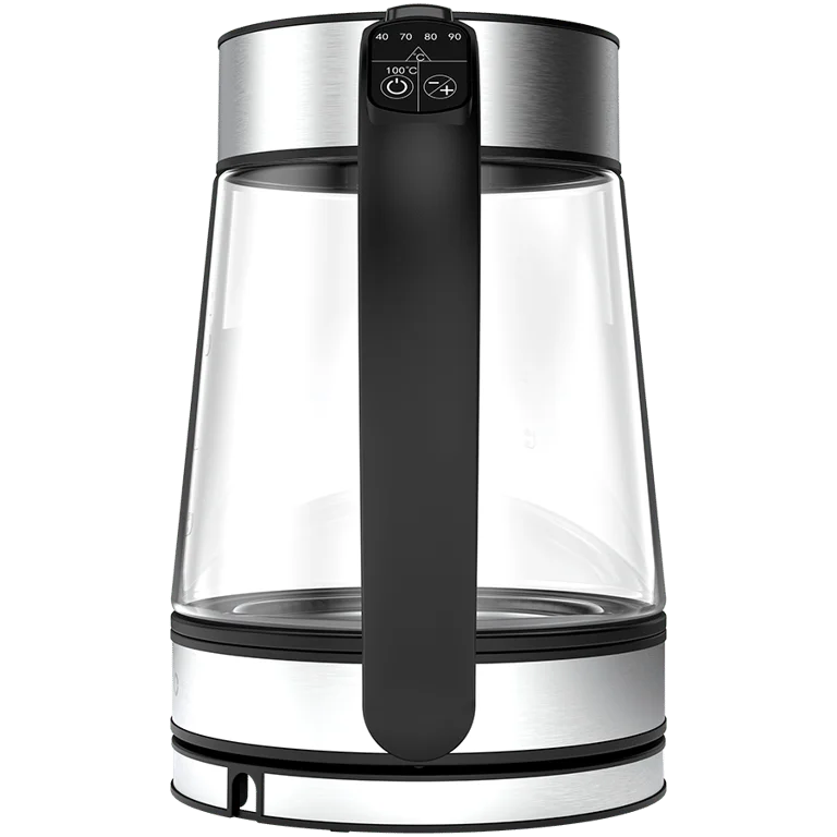 Електрическа кана AENO EK1S 1.7L 1850-2200W Wi-Fi стъклена, Strix, Черен