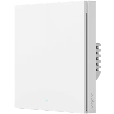 Смарт стенен ключ AQARA – WS-EUK01, ZigBee, 1 бутон, бял