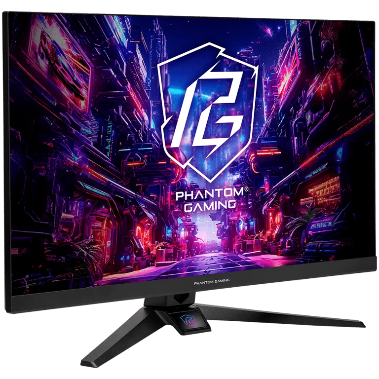Монитор ASRock 27" IPS FHD (1920x1080), 180 Hz, 1 ms, sRGB 123%, HDR 400, говорители, черен