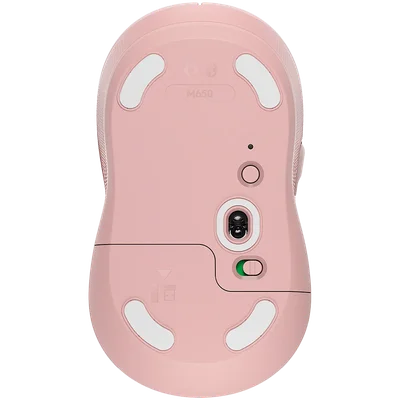 LOGITECH M650L Signature Bluetooth Mouse - ROSE