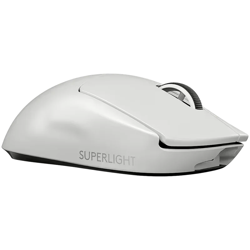 Гейминг мишка Logitech G PRO X SUPERLIGHT 2 бяла, безжична, Hero 2 сензор