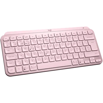 Logitech MX Keys Mini Minimalist Wireless Illuminated Keyboard - ROSE - US Intl