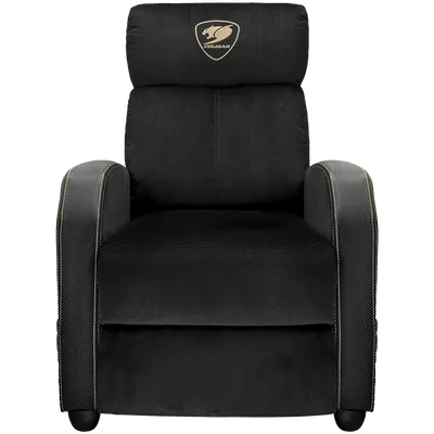 Гейминг стол COUGAR GAMING – RANGER ELITE GOLD, регулируема облегалка, стоманена рамка, луксозни материали