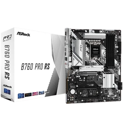 Дънна платка ASROCK B760 Pro RS, Socket 1700, DDR5, ATX