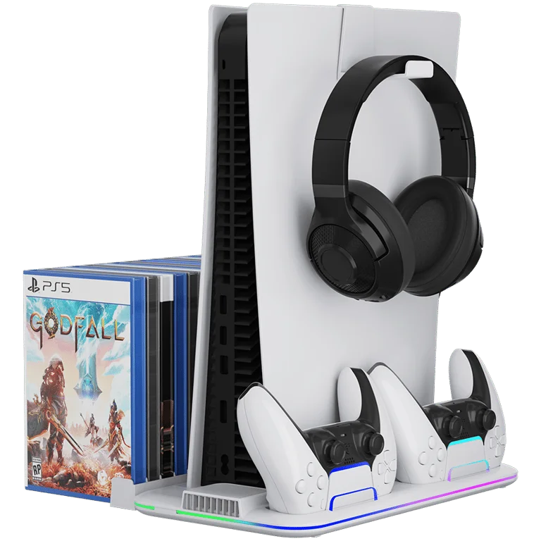 CANYON cooling stand CS-51 RGB PS5 Slim/DE Charge White