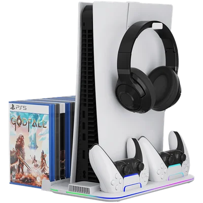 CANYON cooling stand CS-51 RGB PS5 Slim/DE Charge White